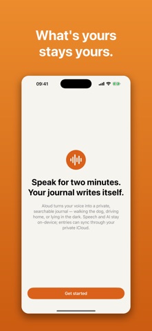 Aloud: Voice Journal & Diary screenshot 4