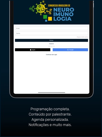 EANI 2025 iPad screenshot