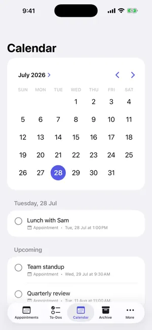 Tertiary Planner screenshot 3