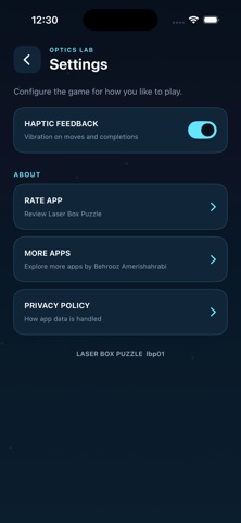 Laser Box Puzzle screenshot