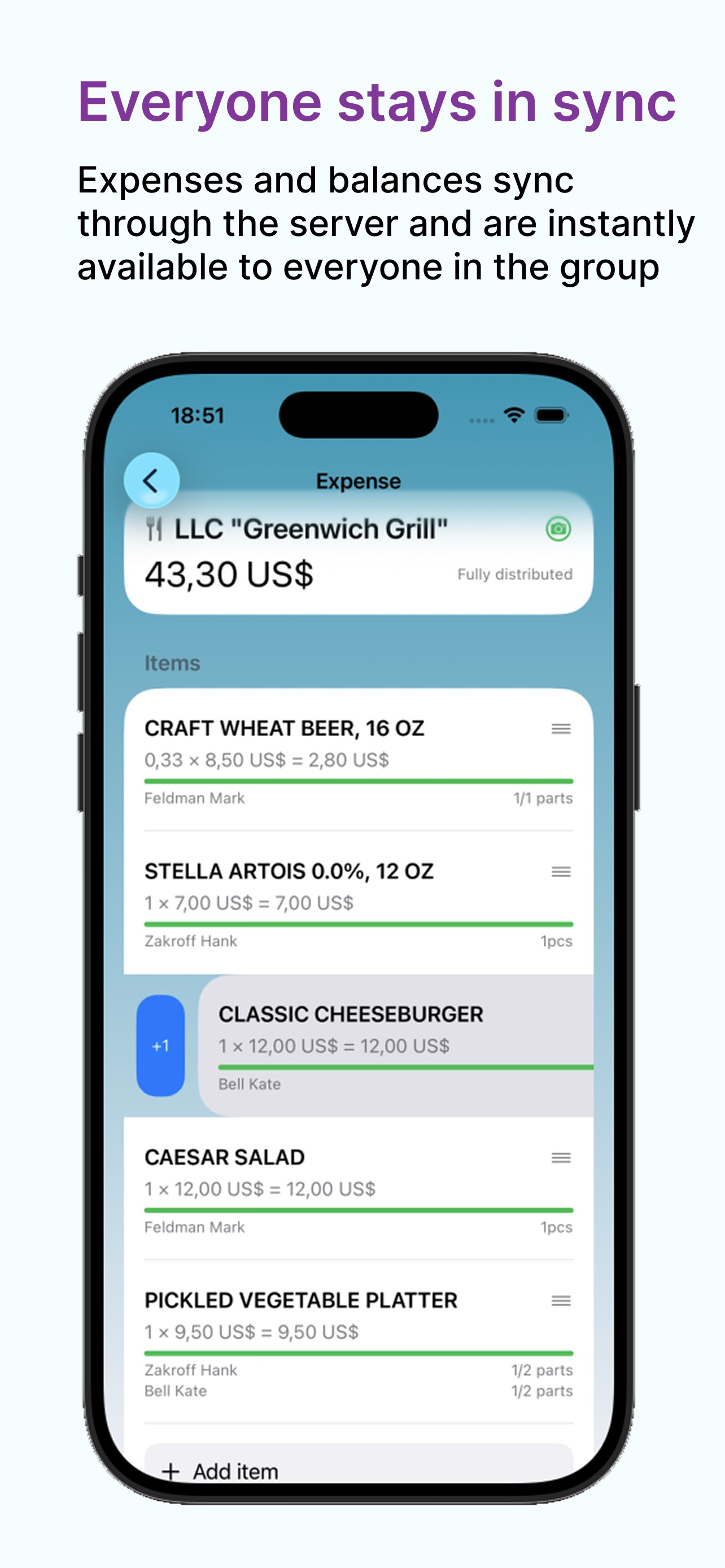 WeCount: Shared Expenses