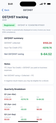 Umadeit: Self-Employed Tax CA screenshot