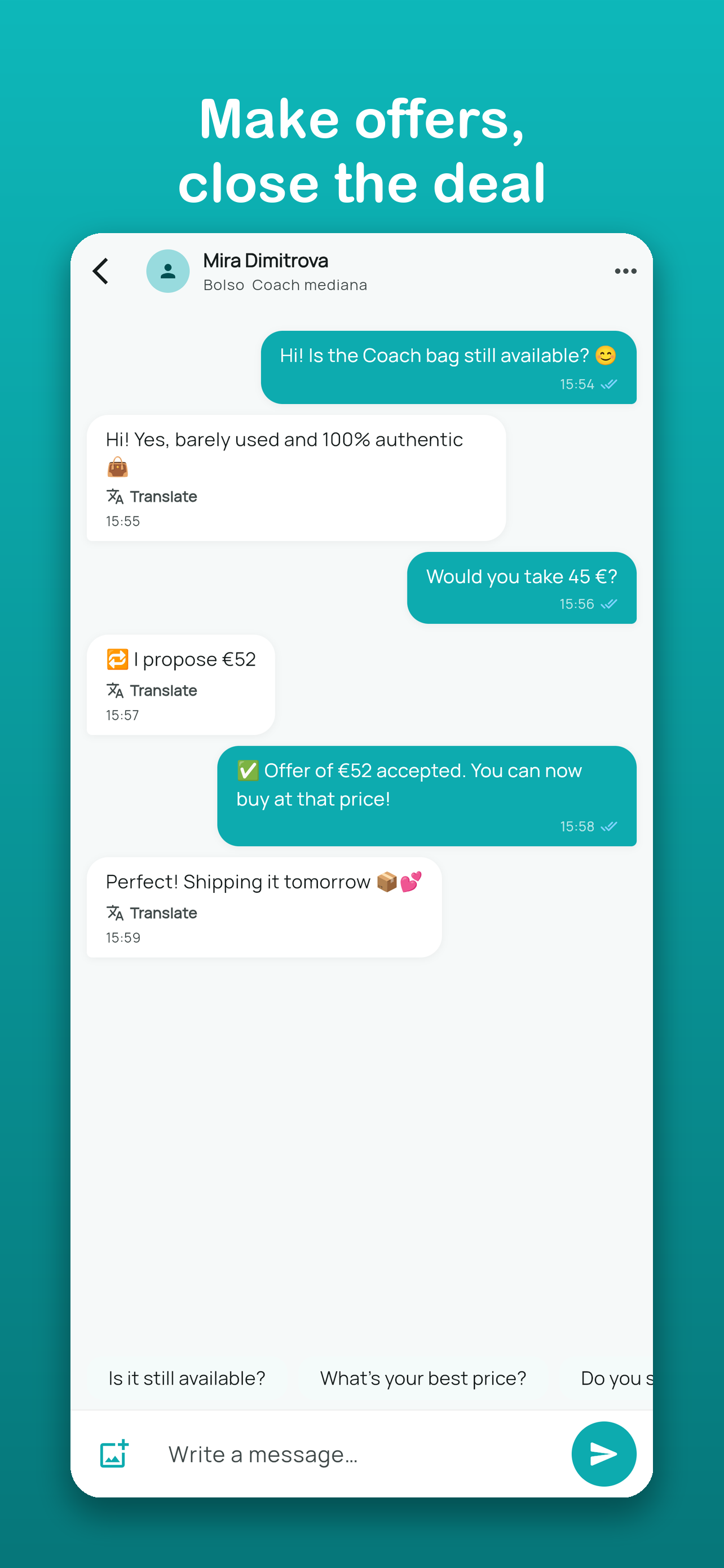 Mercan: Buy & Sell screenshot 5