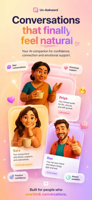 SpeakBuddy: Unawkward Conv screenshot 1