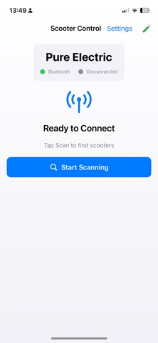 Pure Gen 2 eScooter (Air) screenshot