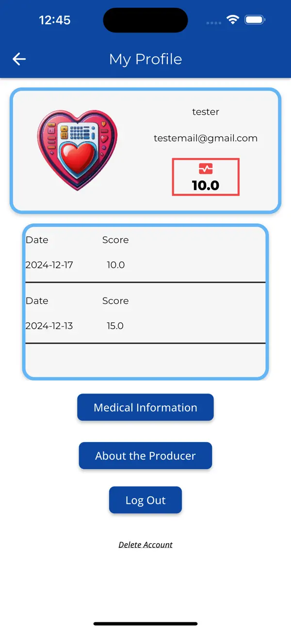 Screenshot #2 pour Cardiac-Risk-Index-Calculator