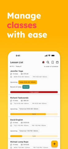 Lesson Manager Screenshot 1 of 4