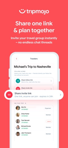 Tripmojo: Trip Planner App screenshot