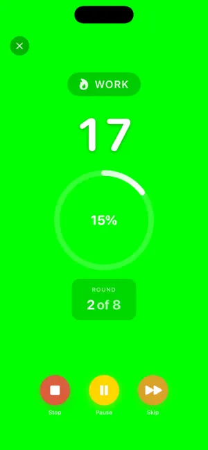 Elite Tabata HIIT Timer screenshot 2