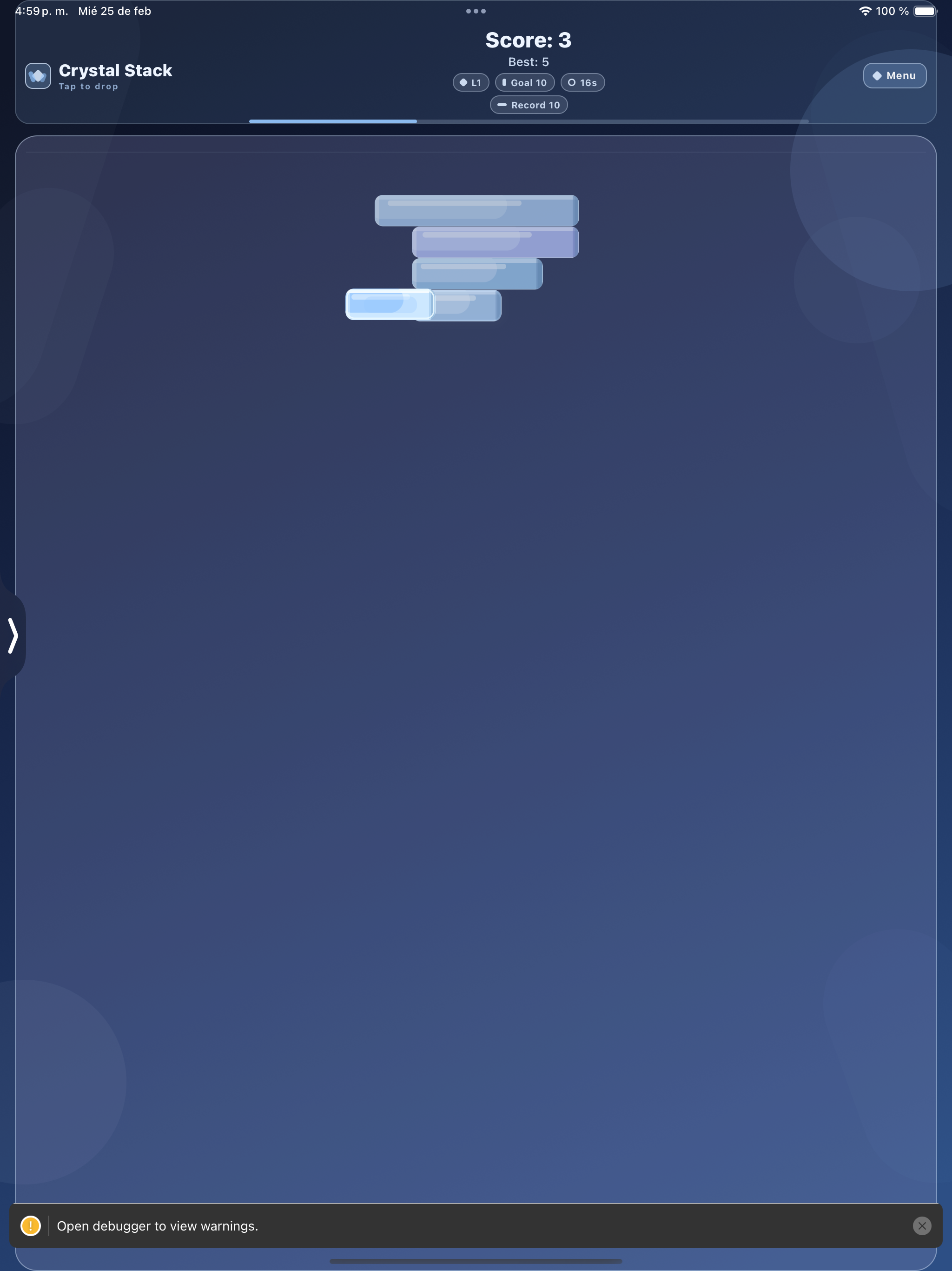Crystal Stack Tap