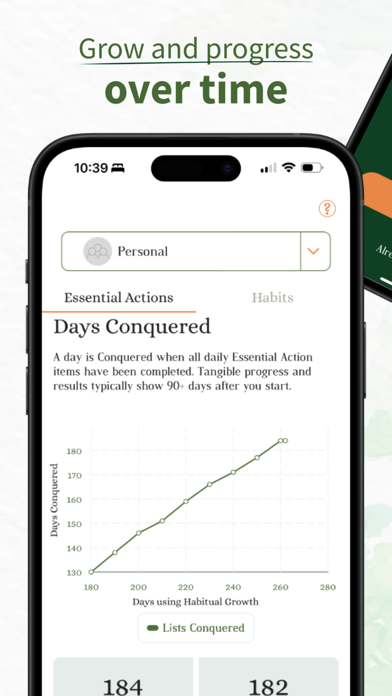 Habitual Growth Screenshot