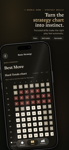 Double Down: Blackjack Trainer Screenshot 6 of 7