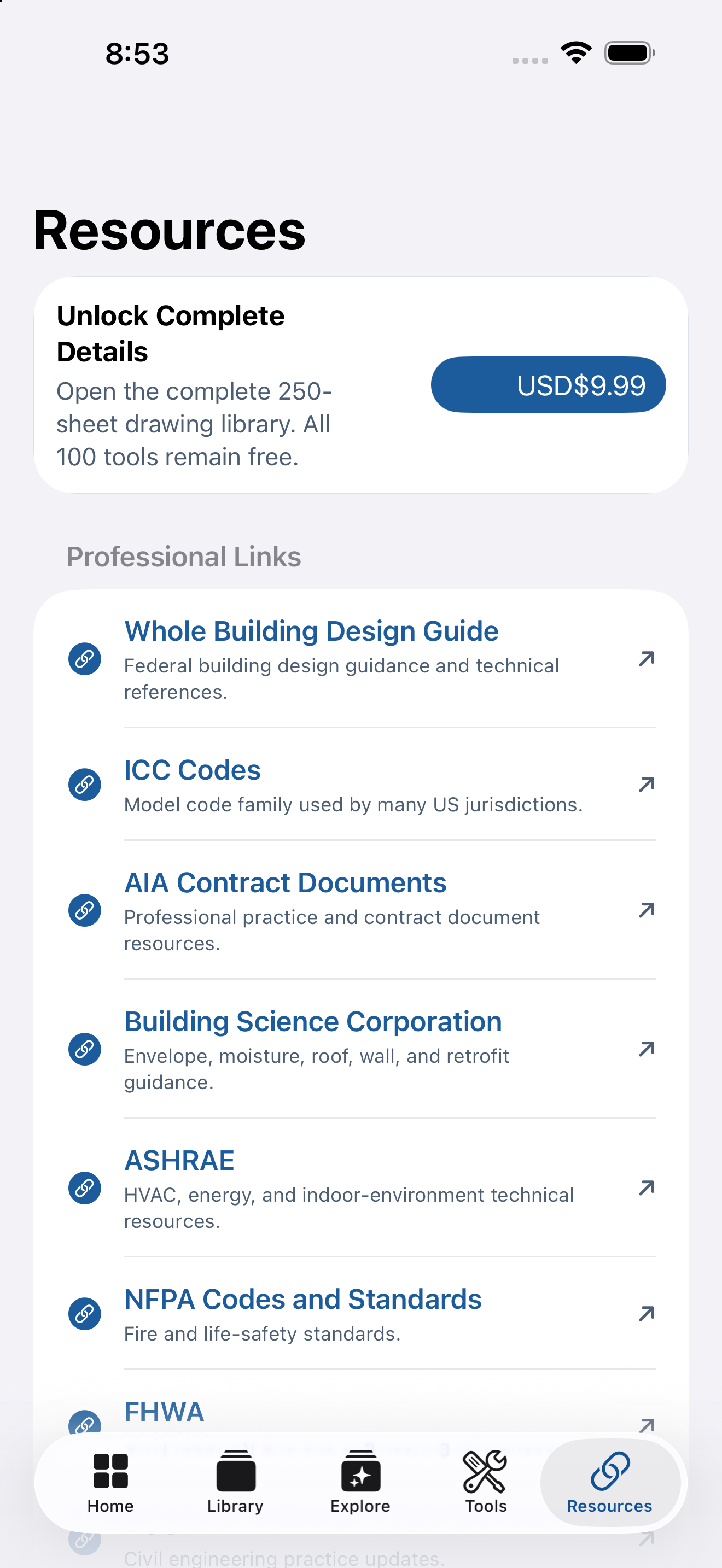 Architecture Details screenshot 5