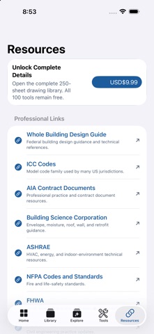 Architecture Details iPhone screenshot