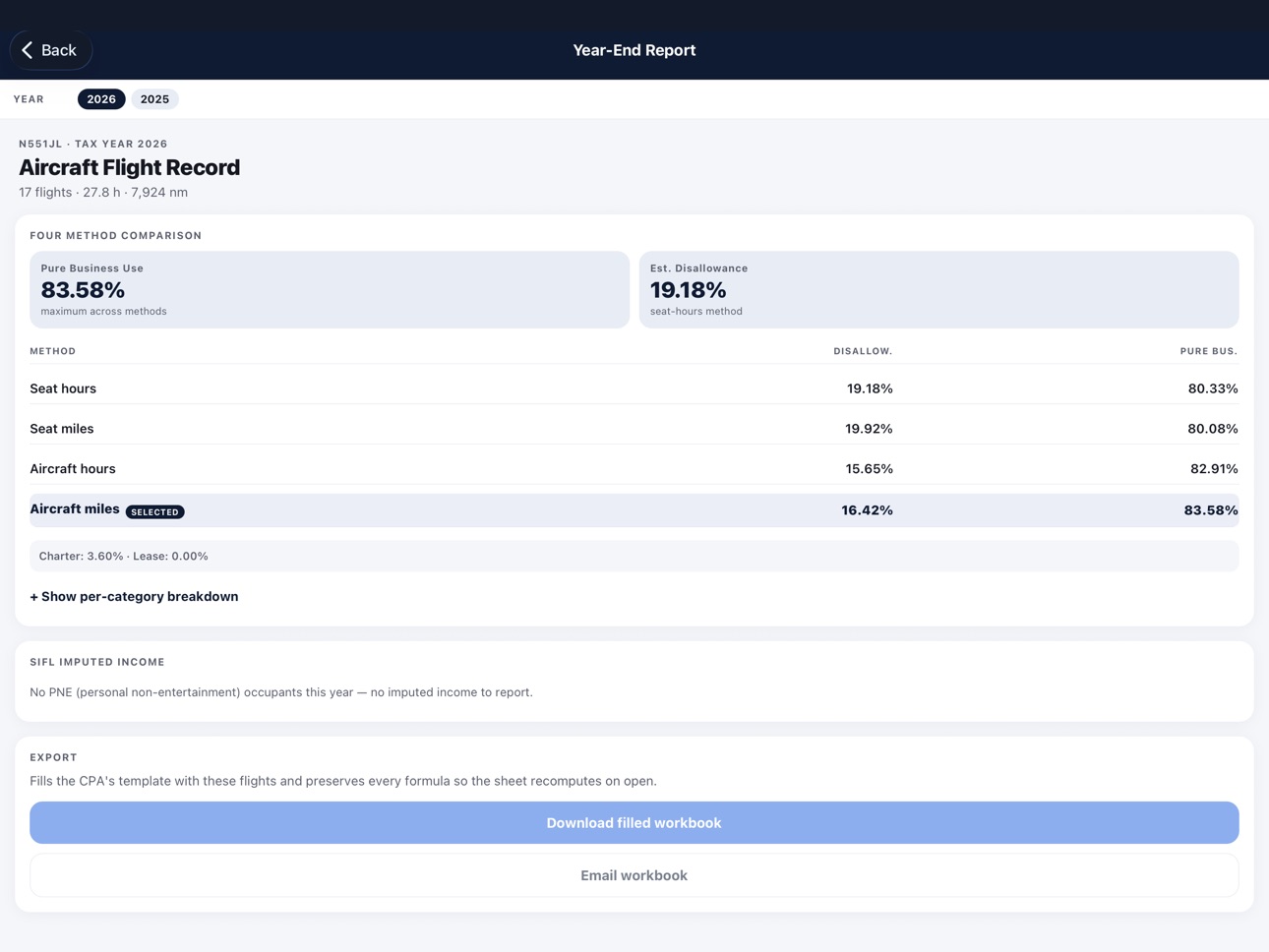 Screenshot 11 of Jett Log