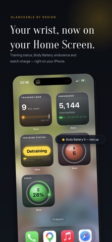 Kora - Sync for Garmin Watches Screenshot 4 of 6