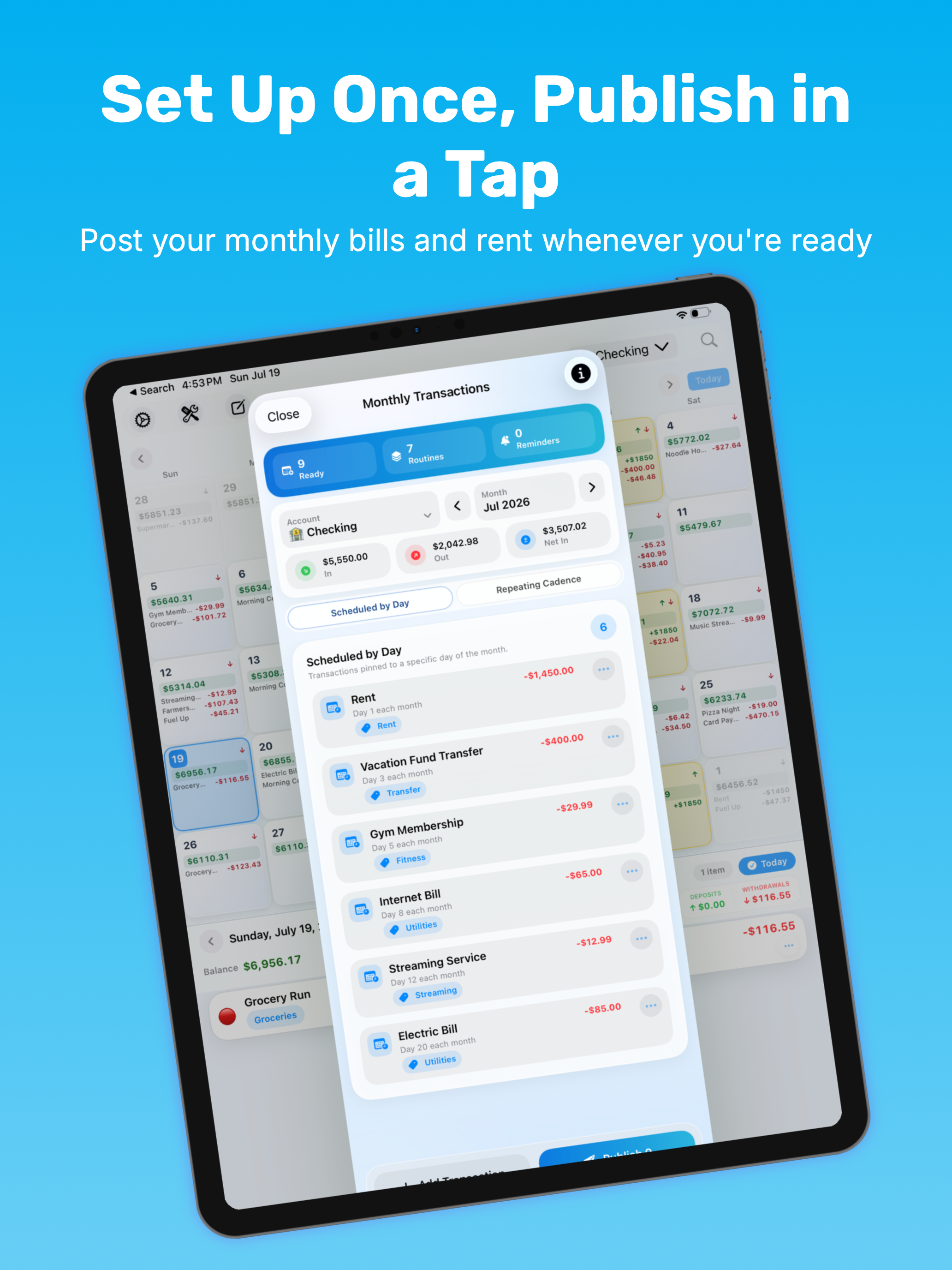 CalenDough: Budget Calendar screenshot 13