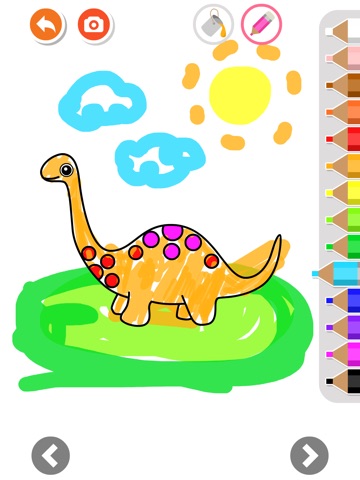Kids Coloring 2-5 iPad screenshot