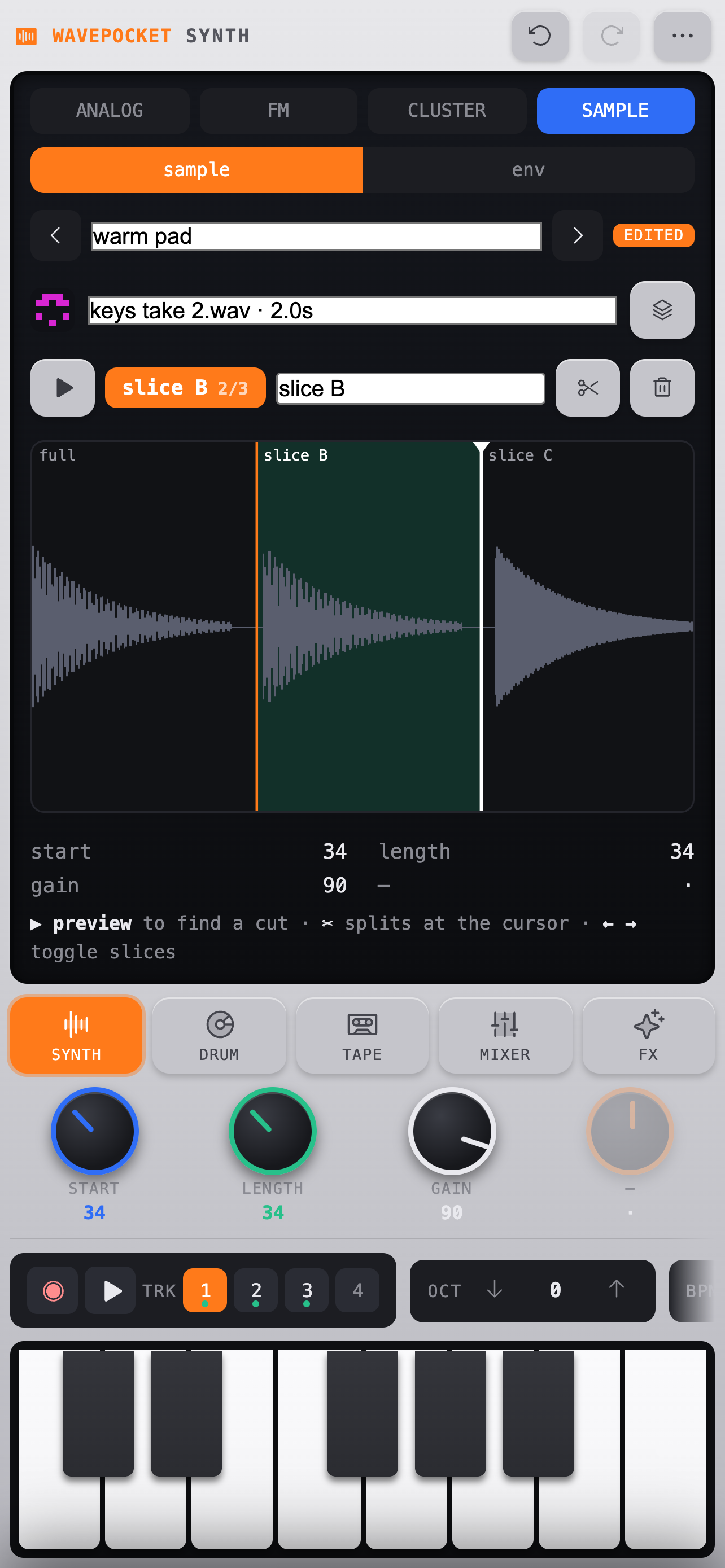 Wavepocket screenshot 3