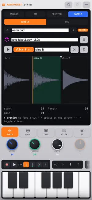 Wavepocket screenshot 3