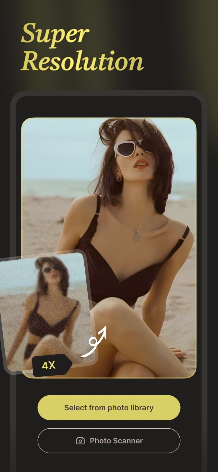 Unblur: Photo Quality Enhancer iphone screenshot 3