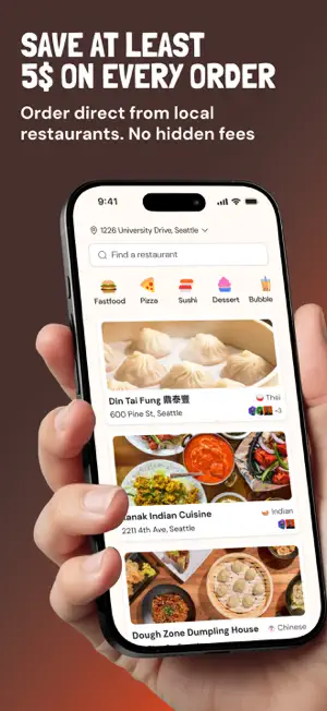 Tony Delivers: Food Delivery screenshot 1