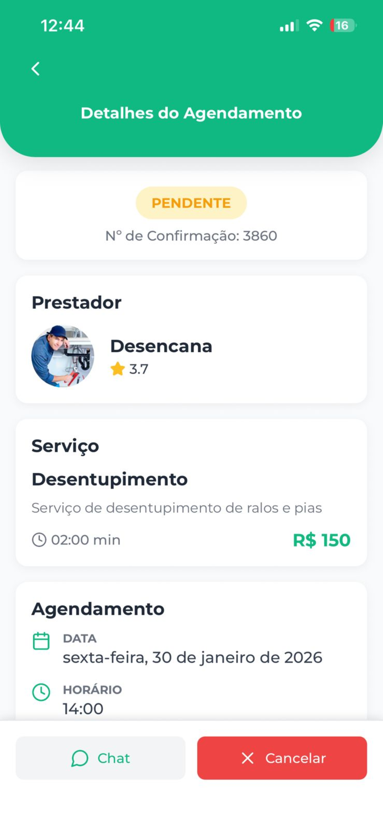 Appoint - Serviços