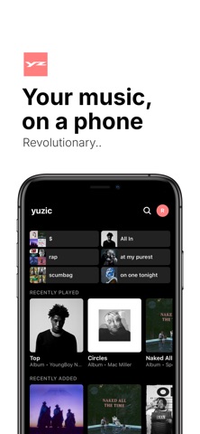 Yuzic: Navidrome & Jellyfin screenshot