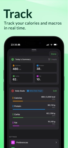 FoodCal - Calorie Tracker Screenshot 5 of 5