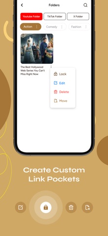 Save Video Links: Media Wallet screenshot