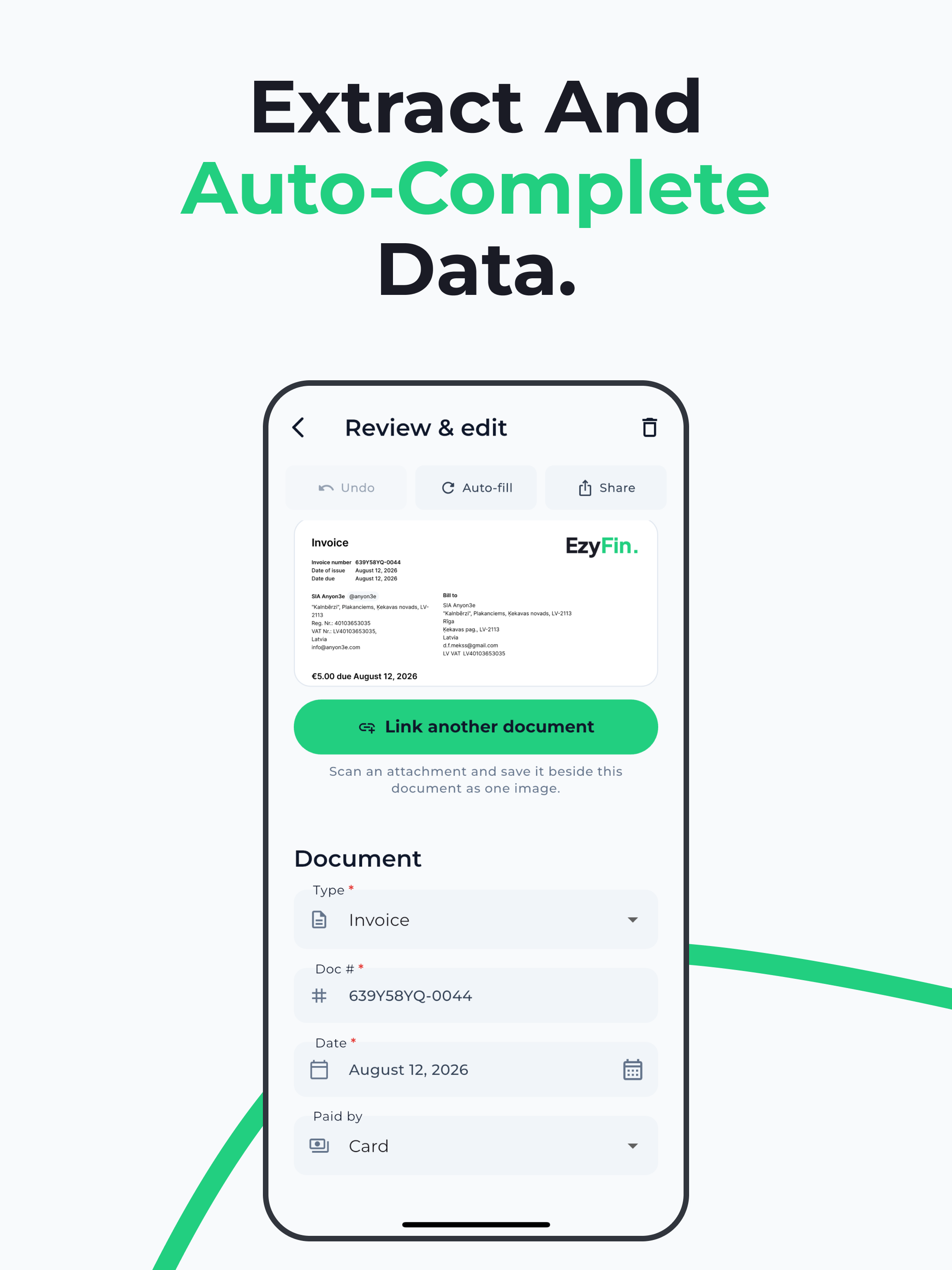 EzyFin: Scan Receipts screenshot 9