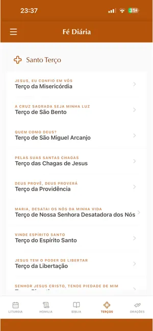 Fé Diária screenshot 4