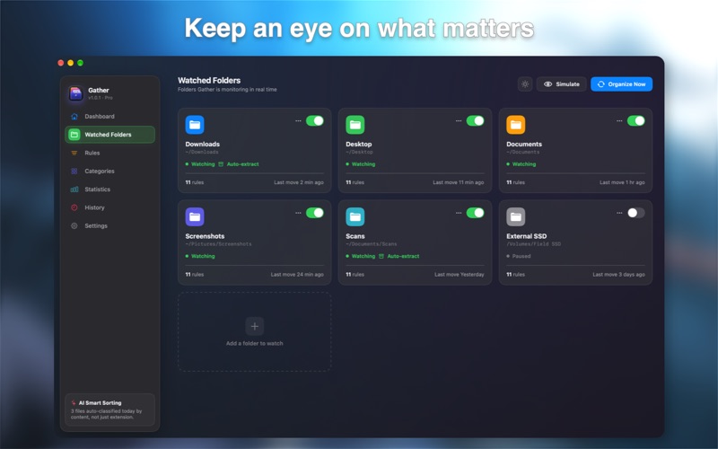 Gather: Smart File Manager screenshot