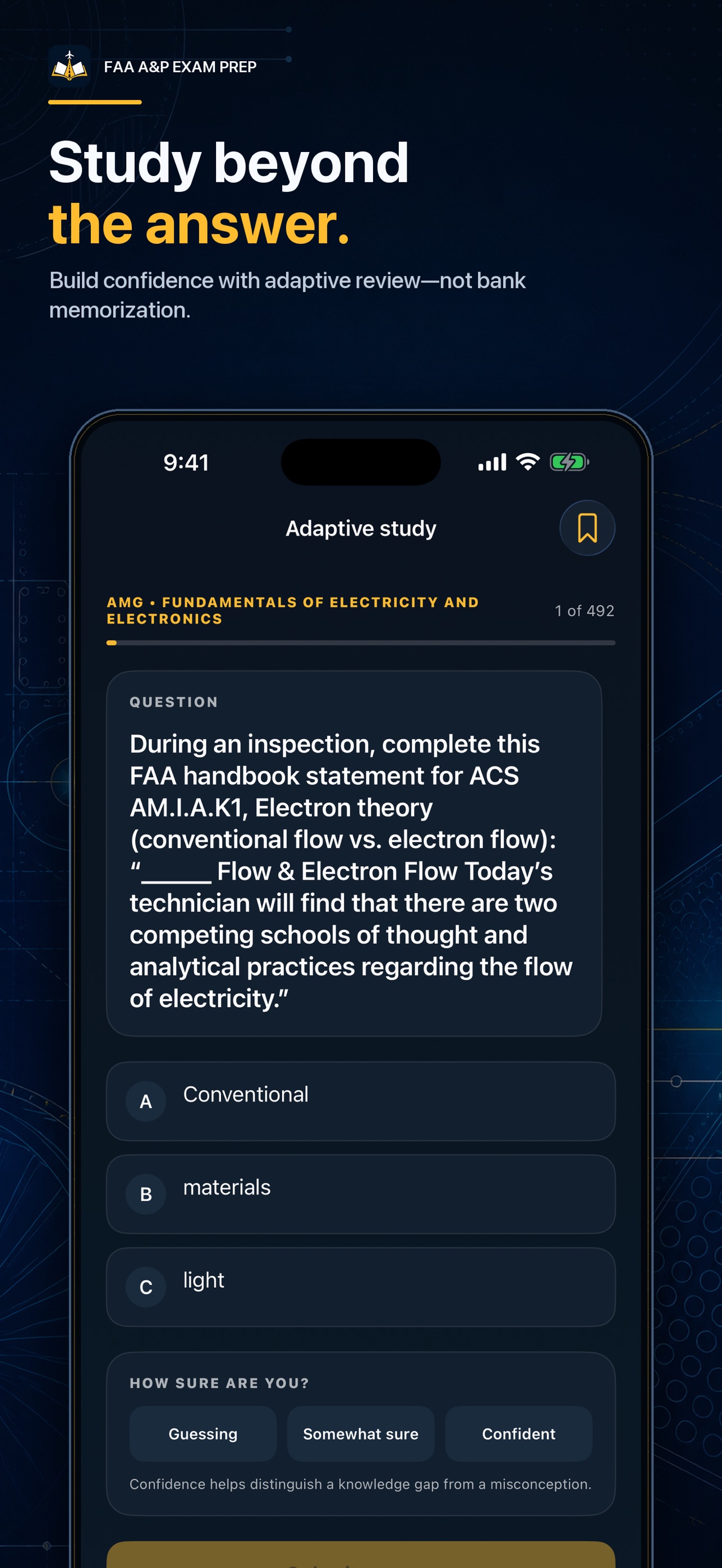 Screenshot 2 of FAA A&P Exam Prep