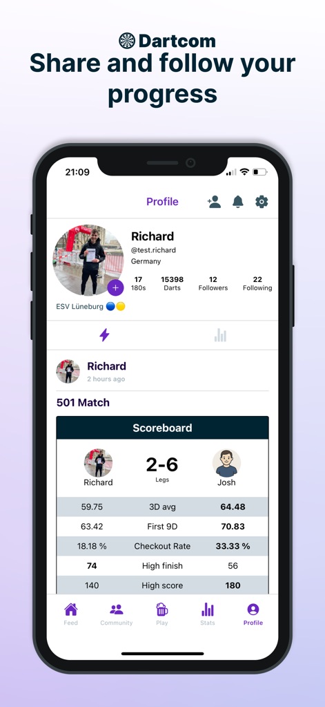 Dart Counter - Dartcom - Sports App | MWM