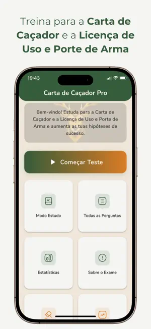 Carta de Caçador & LUPA | Pro screenshot 1