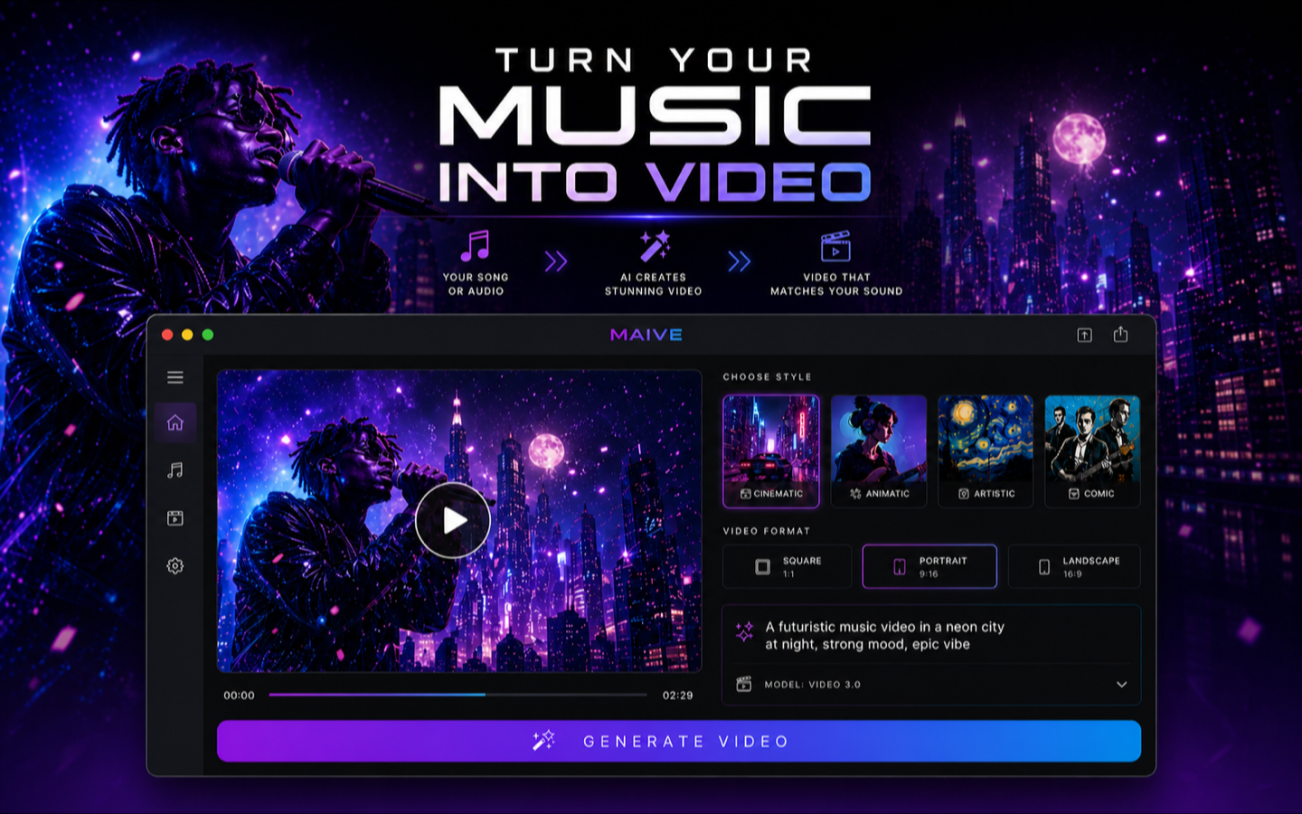 MAIVE: Music Video Maker, Song screenshot 11