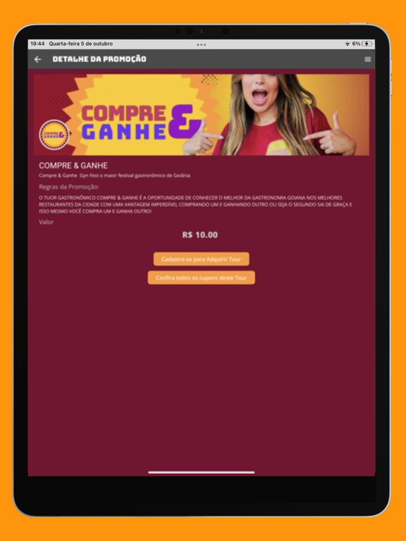 Compre & Ganhe iPad screenshot 7