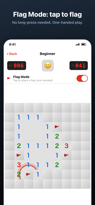 Minesweeper: One-Hand Puzzle Screenshot 2 of 4