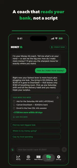 Money IQ: Net Worth & AI Coach screenshot 4