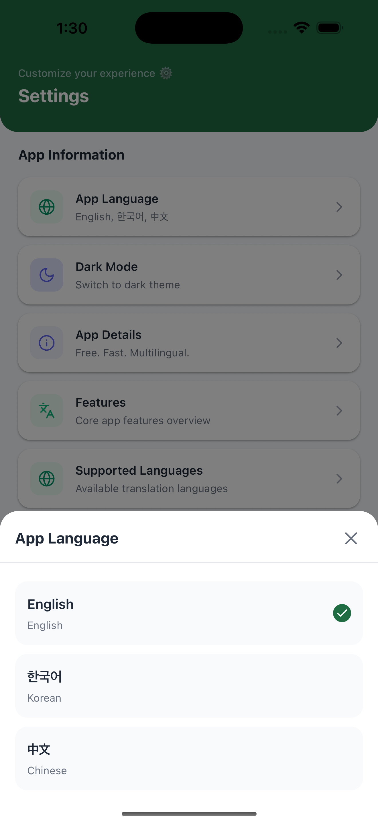 PolyLingo Translator