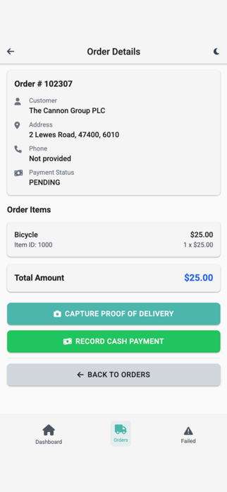 Delivery ORKT Screenshot 3 of 4