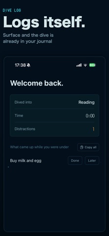 Nautilus: Focus & App Blocker iPhone screenshot