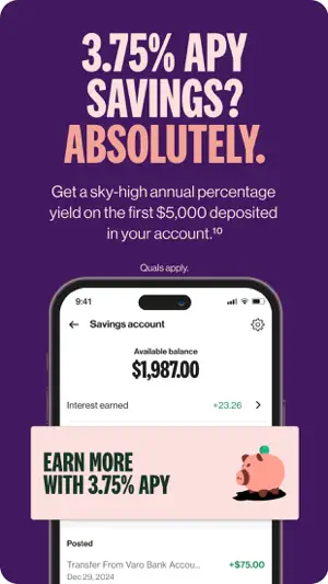 Varo Bank: Online Banking screenshot 8