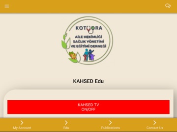 KAHSED iPad screenshot