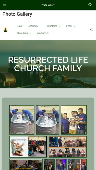 Resurrected Life Church Screenshot