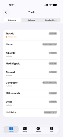 TablePro iPhone screenshot 5