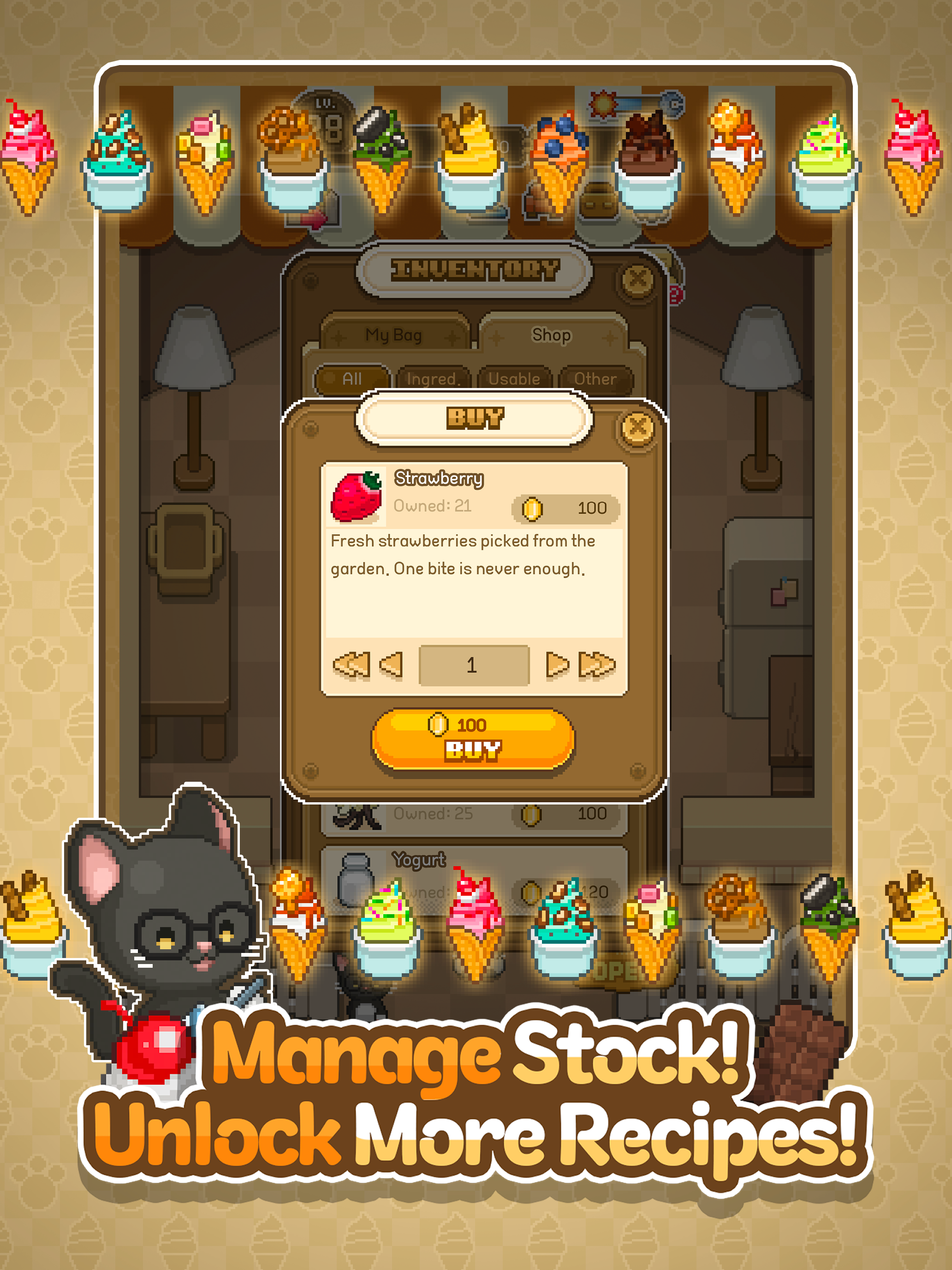 Creamia: Ice Cream Tycoon screenshot 12