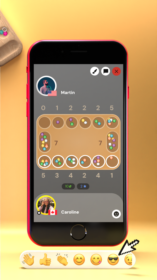 #2. Mancala Online (iOS) 由: DonkeyCat GmbH