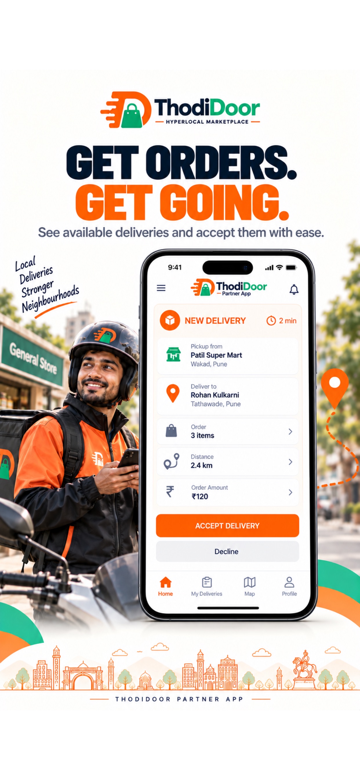 Screenshot 1 of ThodiDoor Partner